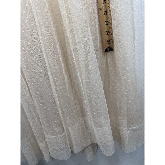 FREE PEOPLE Size XL CAN'T STOP WON'T STOP SLIP DRESS IN Beige - Picture 11 of 11